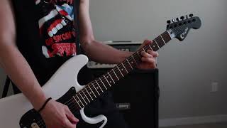 Burning Heart - Survivor (Guitar Cover/Lesson) Rocky 4 Soundtrack