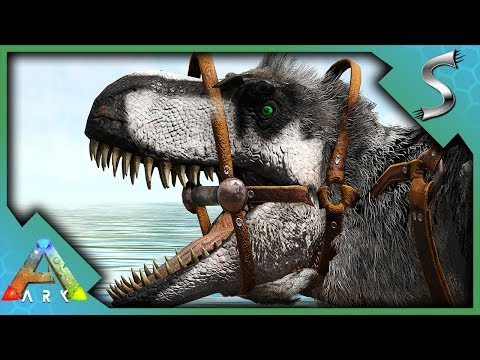 ITS LIKE A LITTLE FLUFFY REX! TAMING THE NANUQSAURUS! - Ark: Jurassic Park [E45]
