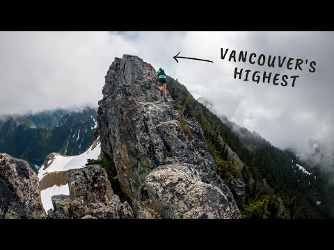 Highest Peak on Vancouver's North Shore (Brunswick Mtn)