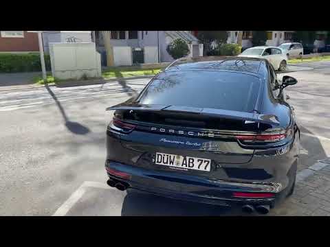 PORSCHE Panamera turbo Akrapovic Sound Extrem 💥💥💥