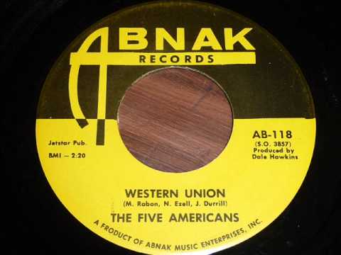 Five Americans - Western Union 45rpm