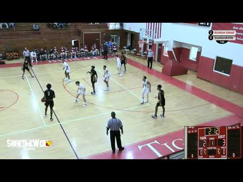 Scotlandville High (Black) vs The Dunham School (White) Varsity Basketball 2021