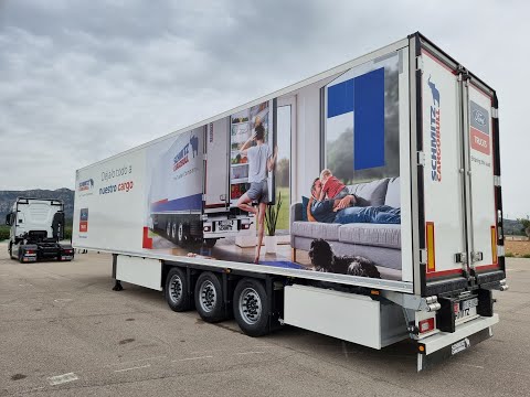 We tested the Schmitz Cargobull S.KO Cool Executive Plus semi-refrigerated vehicle.