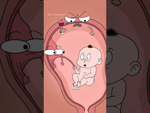 Why Drinking During Pregnancy Is Never Safe #animation  #health