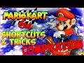 Mario Kart 64 Shortcuts Secrets Tricks Glitches Compilation