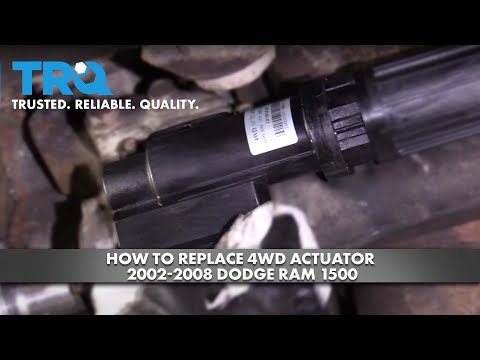 How to Replace 4WD Actuator 2002-2008 Dodge RAM 1500