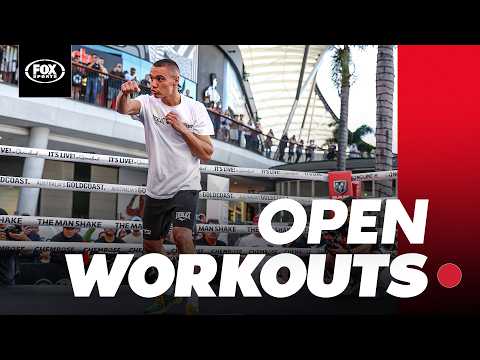 LIVE: Tim Tszyu v Errol Spence Jr. Open Workout