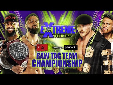 The Usos vs. The Brawling Brutes — Raw Tag Team Title Match