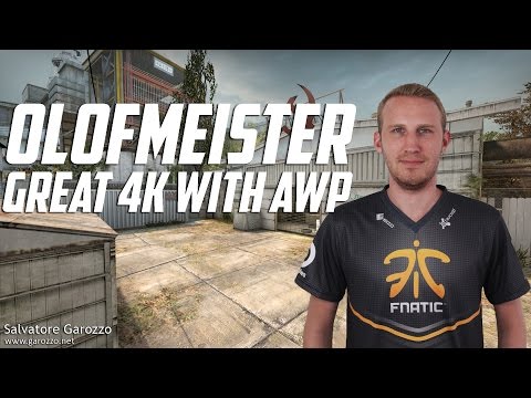 CSGO: Olofmeister great 4K with AWP