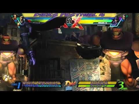 [UMvC3] DragonThug (Spen/Hag/Art) vs Nindo (Mag/Wes/Dorm) @ Dieks Festival 4
