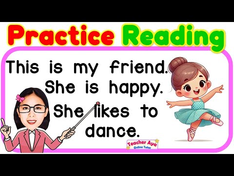 EASY English Reading Lesson for Kids | Practice Reading | Learn to Read