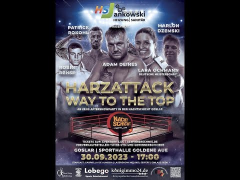 22.09.2023 - Pressekonferenz zum Boxtag "Harzattack - Way to the Top ! " am 30.09.2023 in Goslar.