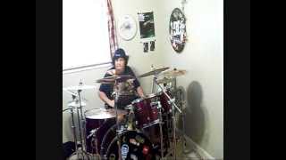 One Eyed Doll &quot;Hoochie Mama&quot; Drum Cover