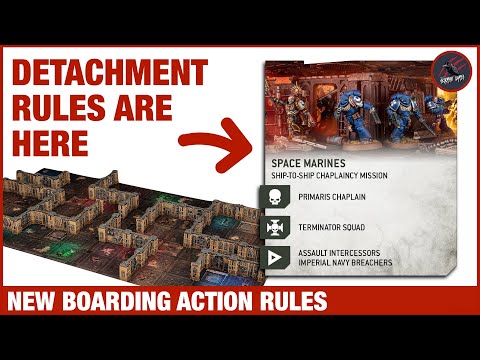 NEW BOARDING ACTION FACTION RULES! Fun New Way To Play Warhammer 40k? How Has YOUR Army Changed?