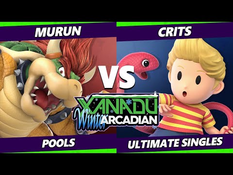 Xanadu Winter Arcadian - Murun (Bowser) Vs. Crits (Lucas) Smash Ultimate - SSBU