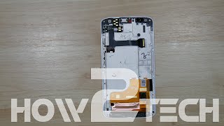 Motorola Droid Turbo 2 Battery, Screen assembly, Back cover Teardown - Reassembly