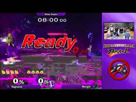 Birmingham Brawl 6 Melee Singles - Ragnarock (Fox) vs. Moogle (Sheik)