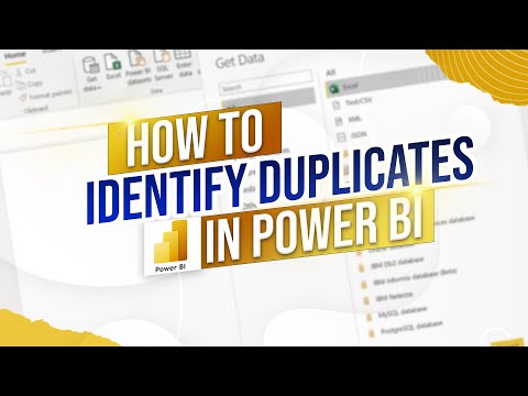 How to Identify Duplicates in Power BI