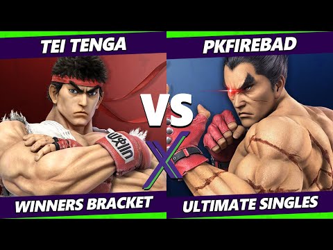 S@X 454 - Tei Tenga (Ryu) Vs. PkFireBad (Kazuya) SSBU Ultimate Tournament