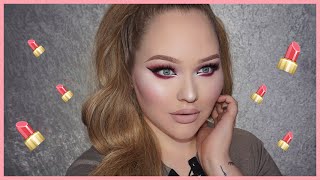 FULL FACE USING ONLY LIQUID LIPSTICKS Challenge | NikkieTutorials