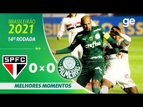 Gols e lances de São Paulo x Palmeiras