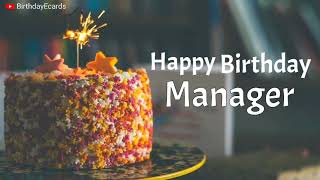 Happy birthday greetings for Manager | Best birthday wishes & messages for Manager