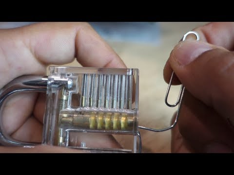 How to Pick a Lock Using a Paperclip: 9 Steps (with Pictures)
