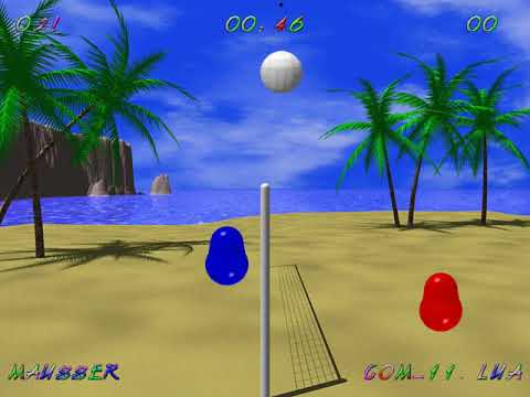 Blobby Volley 2 - Gameplay (2020) [1080p60FPS] - YouTube