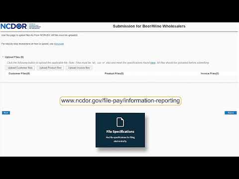 How To Use The Information Reporting Application