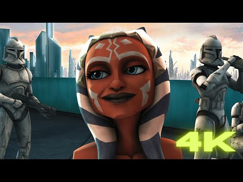 Ashoka Calls Anakin "Skyguy" [4k Ultra HD] - Star Wars: The Clone Wars