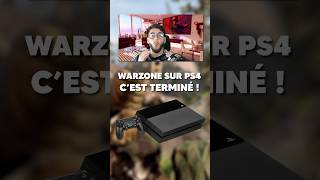 Warzone sur PS4 c’est fini !
