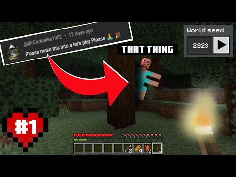 NEVER PLAY SEED 2323 IN MINECRAFT BEDROCK! 😱