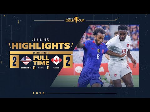 United States 2 (3) - (2) 2 Canada | HIGHLIGHTS | 2023 Gold Cup