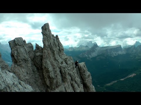 Dolomiten Superferrata Olivieri Punta Anna #2 - Auf der Gratkante - Abenteuer Alpin 2012 (Folge 7.2)