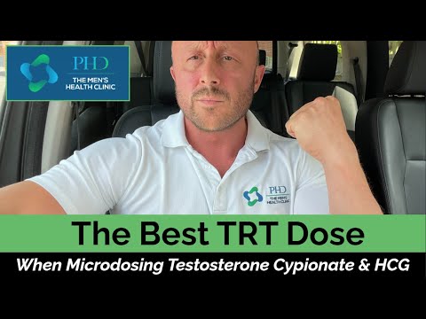 The Best TRT Dose - When Microdosing Testosterone Cypionate & HCG