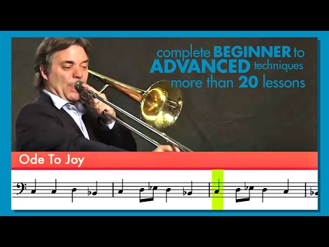 Learn Trombone From A Master: Lesson 16 Ode To Joy Part 1 With James Miller