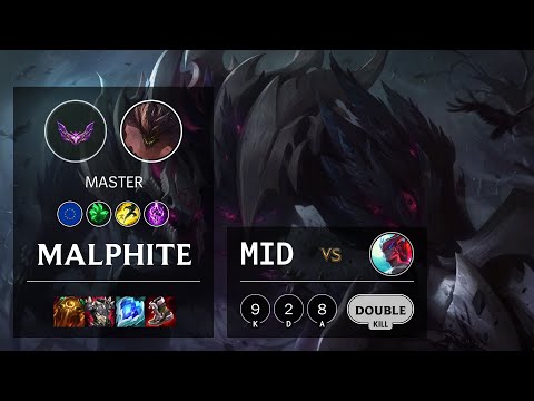 Malphite Mid vs Yone - EUW Master Patch 12.5