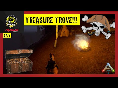 TREASURE TROVE OF CAPTAIN SHENANIGANS - (EP #7) ARK Survival Evolved Ragnarok Gameplay