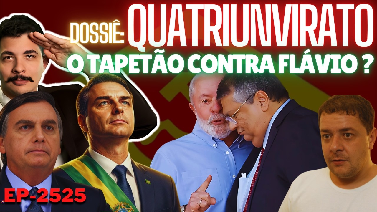 Dossiê: QUATRIUNVIRATO - O Tapetão CONTRA Flávio Pela União PT-MBL + Turma do Lulinha PASSOU Recibo.