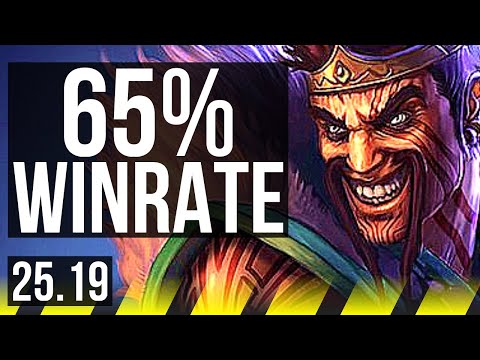 DRAVEN & Heimerdinger vs CAITLYN & Neeko (ADC) | 65% winrate, 8/1/1 | KR Challenger | 25.19