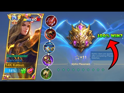 100% WIN CHANCE SEMI-TANK LANCELOT NEW BUILD