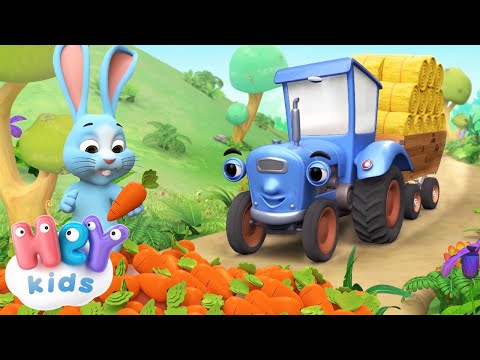 Plavi Traktor 🚜 Kafshët për fëmijë | HeyKids - Këngë për fëmijë