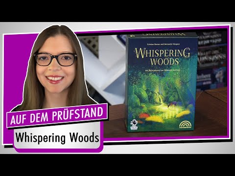 Try playing WHISPERING WOODS! - Board Game Review Opinion Test #514