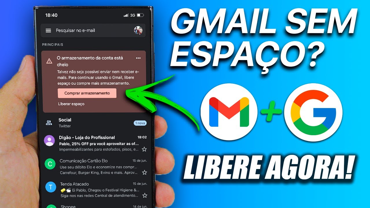HOW TO FREE UP SPACE IN GMAIL AND GOOGLE ACCOUNT