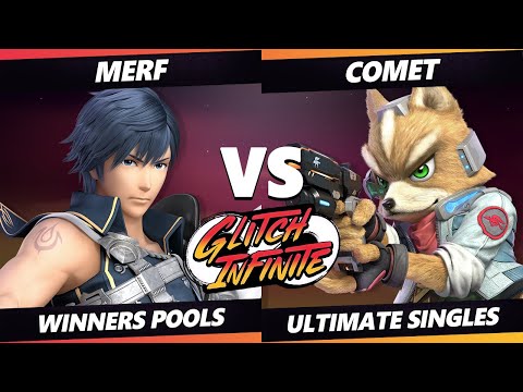 Glitch Infinite - Merf (Chrom) Vs. Comet (Fox) - SSBU Ultimate Tournament