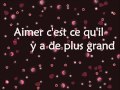 Aimer Roméo et Juliette Lyrics 