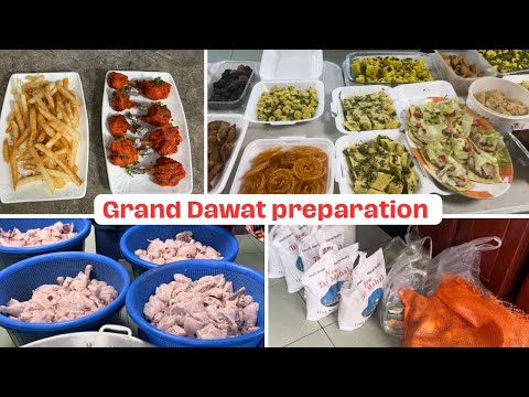 Dawat preparation of 400 people in Panama ๐ต๐ฆ/chicken lollipop recipe