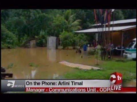 Flooding Affects Residents In South, Central And North East Trinidad