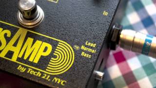 Video thumbnail for TECH 21 SansAmp Classic Original demo on bass by Andreas Brink