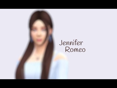 The Sims 4 CAS Jennifer Romeo